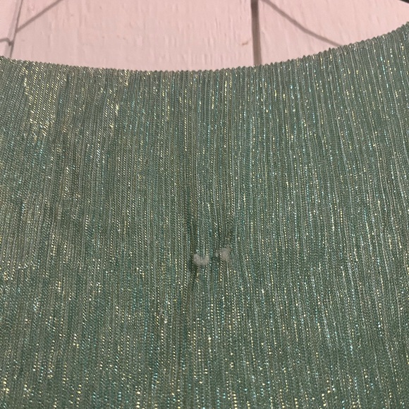 JessaKae Mint/Sage Green Sparkly Maxi Dress - Picture 6 of 6